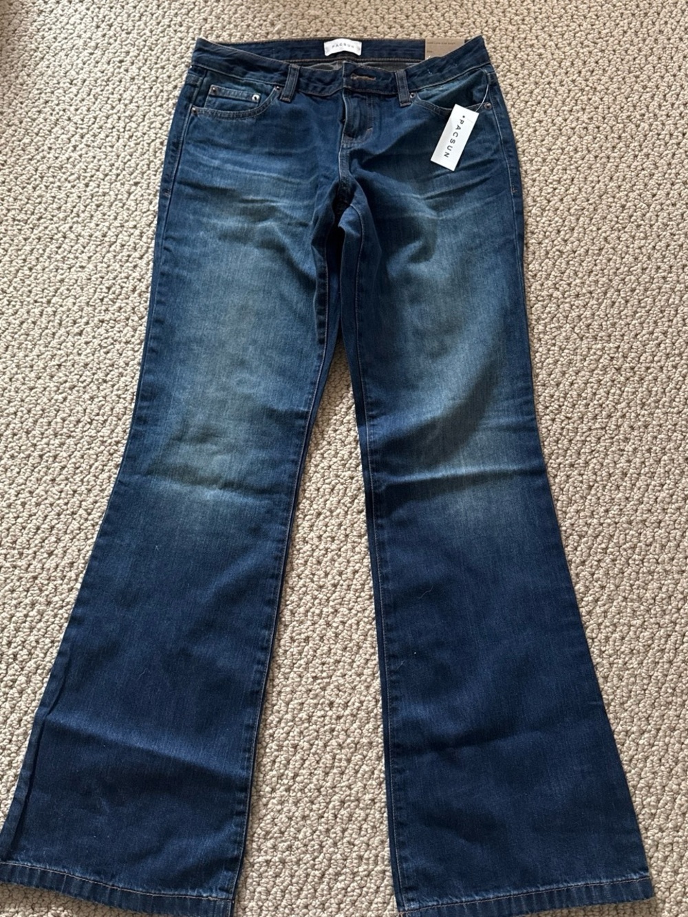 PacSun Dark Blue Flare Jeans